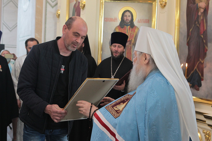Великое освящение Казанского храма села Дединово